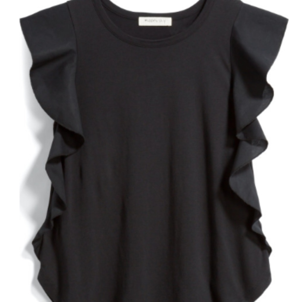 NWT Moon & Sky Black Top Size Small